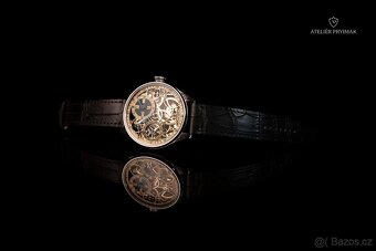 Exkluzivní starožitné skeletové hodinky OMEGA 1915 - 3