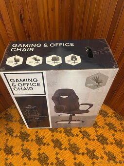 Kancelářská, herní židle ČERNÁ - 3