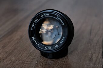 TOMIOKA auto Chinon 55mm f/1.4 - (M42) - 3