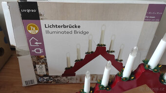 Vánoční svícen do okna - 3