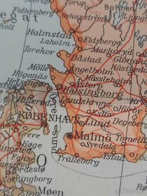Mapa Skandinávské a Baltské státy, Neubertovy mapy r. 1940, - 3