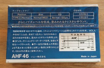 kazeta SONY AHF 46 2pack metallic - 3