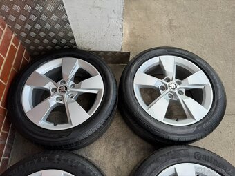 Alu 17" 5x112, škoda " EREBUS " letní 75% , YETI, Scout - 3