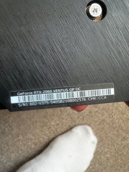 MSI GeForce RTX 2060 Ventus GP NVIDIA 6 GB GDDR6 - 3