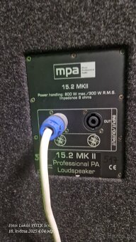 2x mpa Mivoc 15.2" MK2 max. 800W + stojan - 3