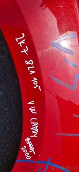 Levy predni blatnik vw caddy 2k7 - 3
