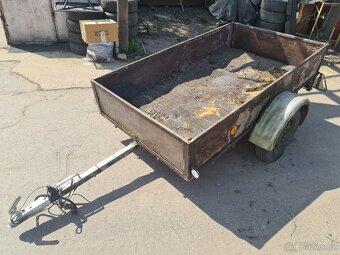Přívěsný vozík za osobní auto 13" kola - 3