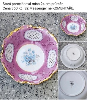 Porcelán viz fota. Ceny viz fota. - 3