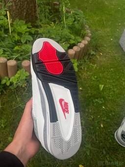 Nike Air Jordan 4 Retro/ White Cement - 3