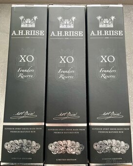 A.H.Riise XO Founders Reserve No. 1, 2 & 3 3×0,7l - 3