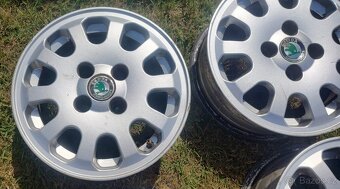 Alu kola 4x100 R13 Škoda - 3