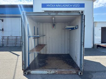 Stavební buňka 3m délky / regály a elektroinstalace - 3