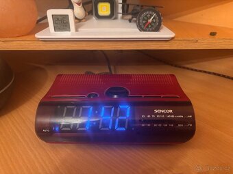 ⏰🔴Radiobudík, digitální stolní hodiny Sencor 140 R 🛑🟥 - 3