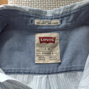 Levis parádní málo nošená košile vel L - 3
