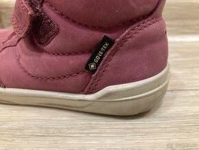 Dívčí dětské kožené botičky Superfit - Goretex, vel.21 - 3