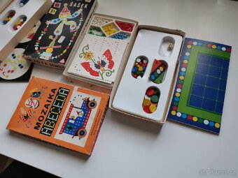 Staré společenské, deskové retro hy Tofa - 3