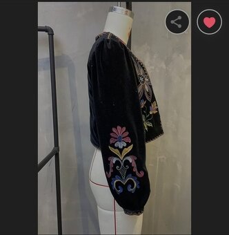 Dámská boho vintage bunda - 3