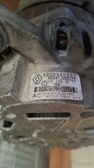 Alternátor Renault originální repas K9K 1.5dci - 3