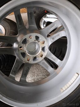 Alu kola 5x114,3 r16 zimní pneumatiky 215/65 r16 Falken 8mm - 3