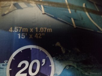 Bazen-Bestway 457x107 nový vč filtrace a přísl. - 3