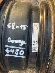 Plechové disky Opel ET33 6,5Jx15 5X110 - 3