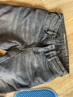 Dámské moto jeansy Revit Madison 2RF šedočerné 24 s chrániči - 3