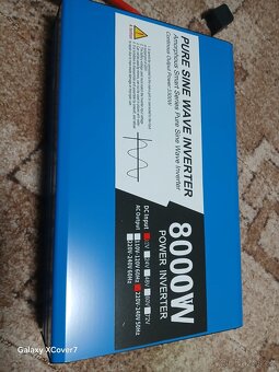 Prodám nový sinusový měnič napětí 12-230V 3300/8000W - 3