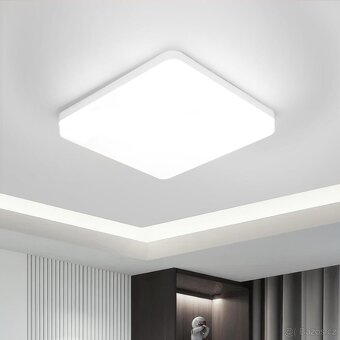 LED Stropní světlo, IP44, Koupelna, WC, 36W, 3240lm, 6500K - 3