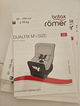 Britax Römer Autosedačka Dualfix M i-Size Cool Flow Blue - 3