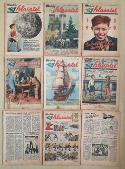 Koupím Mladý hlasatel r. IV. č. 7 a dále - 3