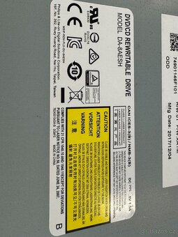 Interní CD/DVD vypalovací mechanika Lite-On DA-8AESH, SATA - 3