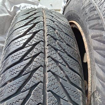 2ks zimni 155/80/13 6-7mm s disky 5x100 - 3