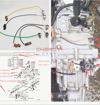 Spinac snimač prevodovky mitsubishi l200 pajero Galloper - 3