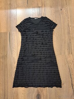 černé mini šaty - 3