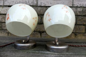 Starožitné párové Art Deco lampičky, lampy, lampičky - 3