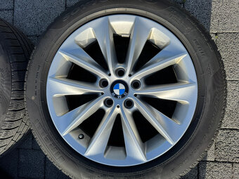 BMW X3 originál ALU kola + zimní pneu 245/50 R18 - 3