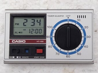 Casio HT-100 - retro kuchyňská minutka Japan - 3