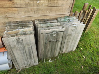 Skleněné a pálené tašky jednofalcové - 3