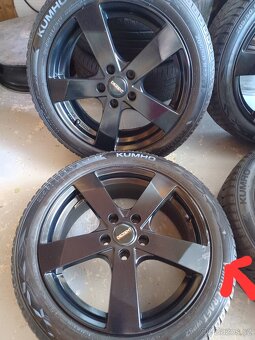 5x112 R17 7j et 48 Dezent cerne Skoda Audi VW Seat - 3