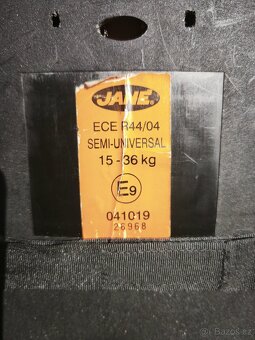 Autosedačka 15-36kg, isofix - 3