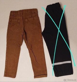 Kalhoty, kraťasy, vel. 104, 104/110 - 3