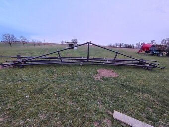 Ocelová konstrukce haly, nosníky, - 3