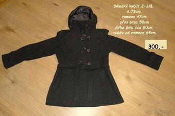 Dámský kabátek 2-3XL - 3