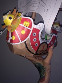 Thousand Sunny One Piece papercraft - 3