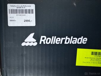 Kolečkové brusle Rollblade in-line SPARK 90 vel.42,5 - 3