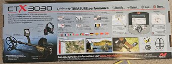 Prodám detektor kovu Minelab CTX3030, v záruce - 3