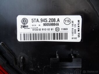 VW TOURAN 5T lampa LED 5TA945208 originál VW - 3
