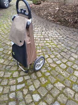 Taška na kolečkách nová lehká rám hliník pro důchodce nákup - 3