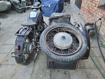 Dněpr,Ural M 72-Kyjevská verze ze sidecar - 3