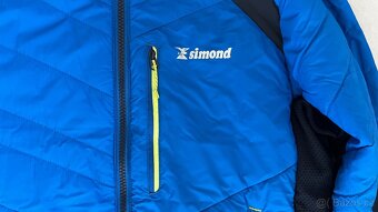 Bunda Decathlon Simond Unisex vel S - modrá - 3